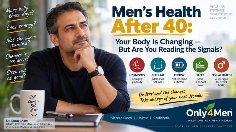 Men’s Health After 40: Your Body Is Changing — But Are You Reading the Signals?